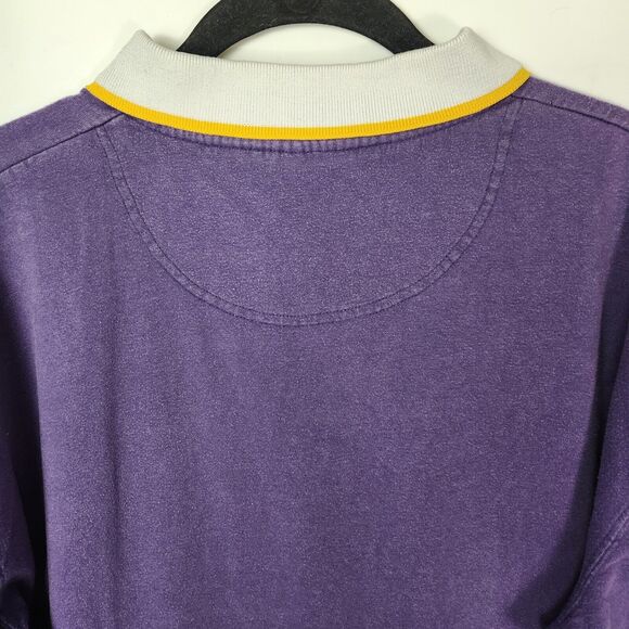 VTG 90s Minnesota Vikings Polo‎ NFL Football Embroidered Sports Retro Athleisure - Picture 7 of 10